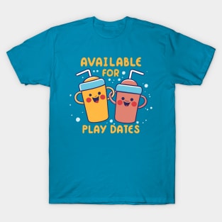 Available for Play Dates - Funny Baby Toddler Gifts T-Shirt